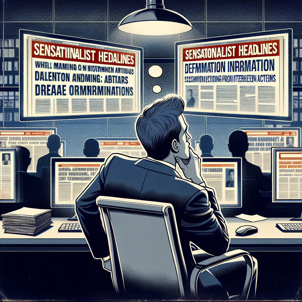 명예훼손공익, 자극적인 기사 쓰는 언론의 면죄부?