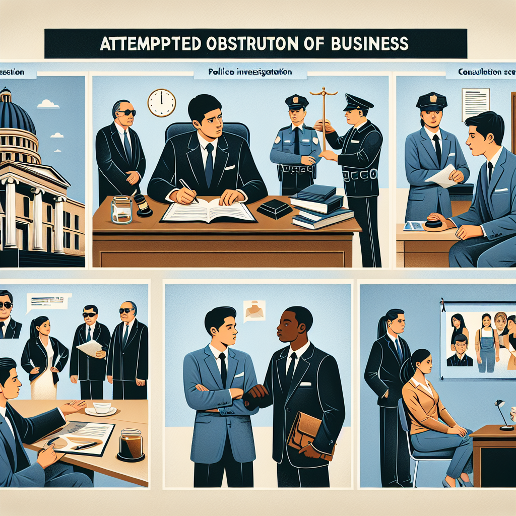 업무방해미수 공무집행방해처럼 처벌받게 되나요?