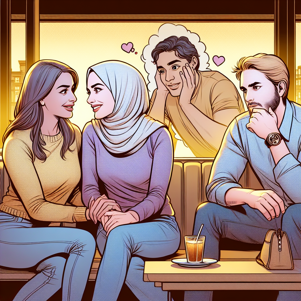 바람둥이 친구남편의 대시, 구애로 우정까지 파탄 나다.