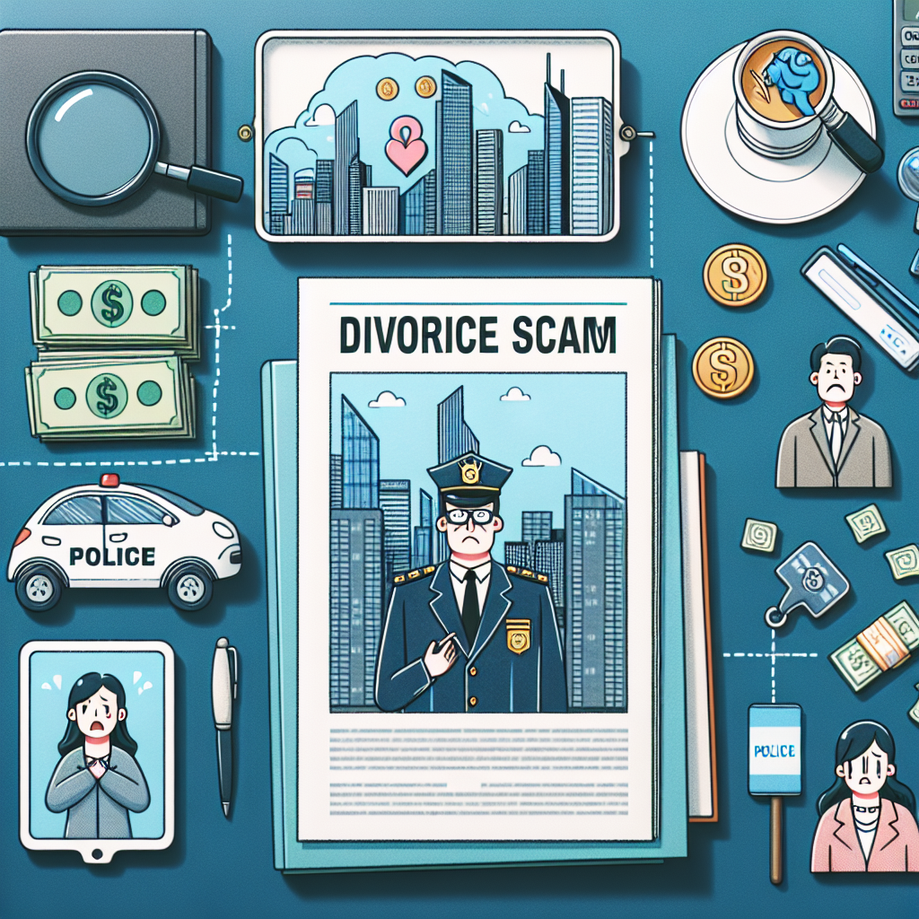 유부녀 이혼사기에 속아 12억을 뜯기며 내려놓은 경찰직..